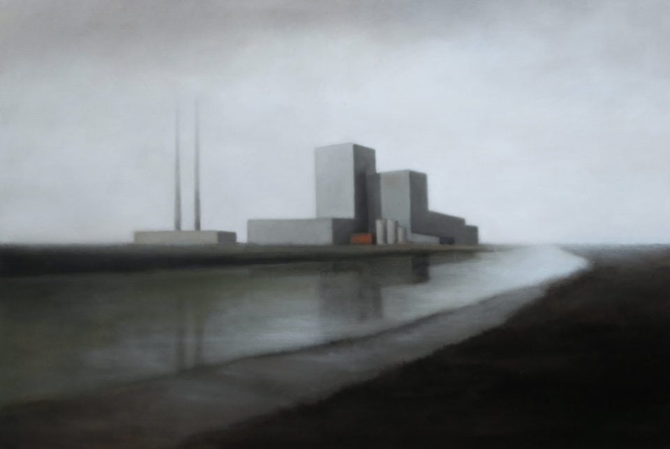 Site industriel 153, 130x162 cm, huile sur toile