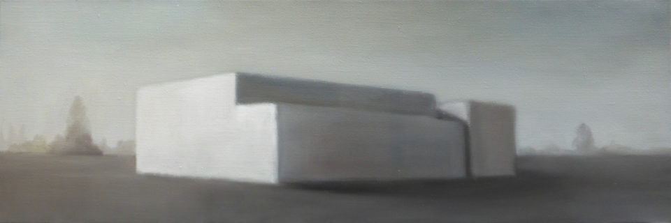 Paysage 244, 25x75 cm, huile sur toile