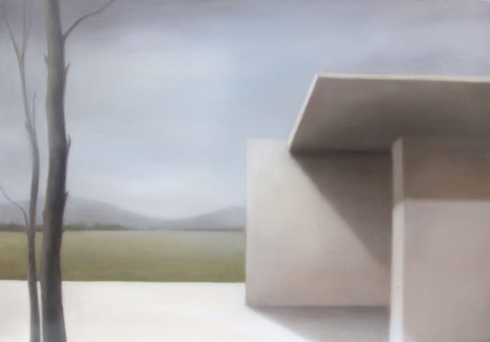 Paysage 290, 65x92 cm, huile sur toile