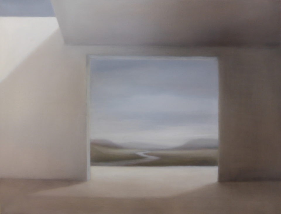 Paysage 290, 81 x 116 cm, huile sur toile